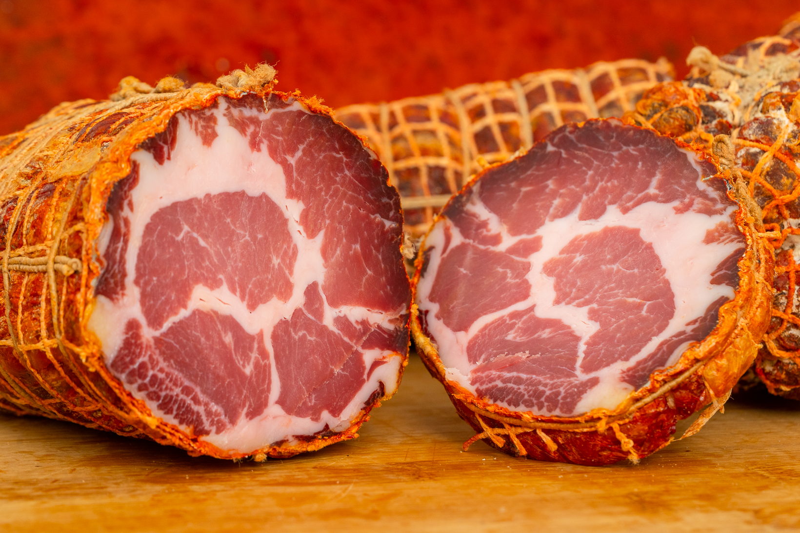 Capocollo calabrese stagionato
